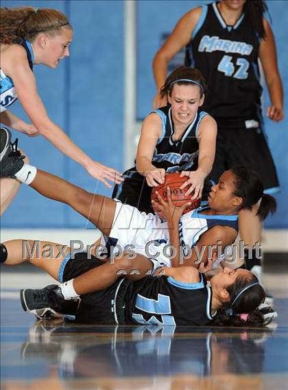 Thumbnail 2 in Saugus vs. Marina (CIF SS Playoffs) photogallery.