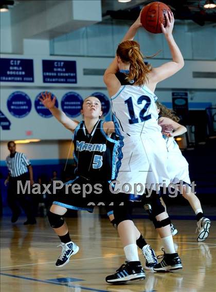 Thumbnail 2 in Saugus vs. Marina (CIF SS Playoffs) photogallery.