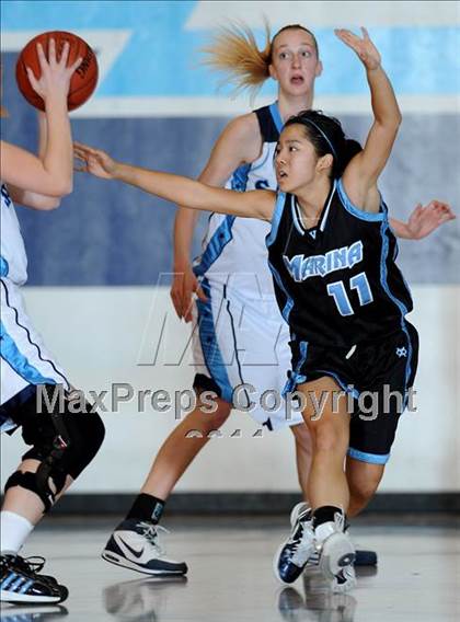 Thumbnail 2 in Saugus vs. Marina (CIF SS Playoffs) photogallery.