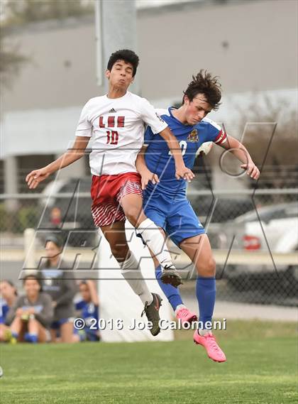 Thumbnail 2 in Lee [Robert E.] vs MacArthur [Douglas] (Blossom Athletic Center) photogallery.