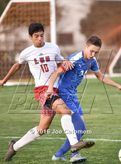 Thumbnail 1 in Lee [Robert E.] vs MacArthur [Douglas] (Blossom Athletic Center) photogallery.