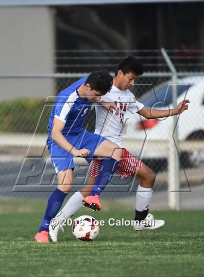 Thumbnail 3 in Lee [Robert E.] vs MacArthur [Douglas] (Blossom Athletic Center) photogallery.