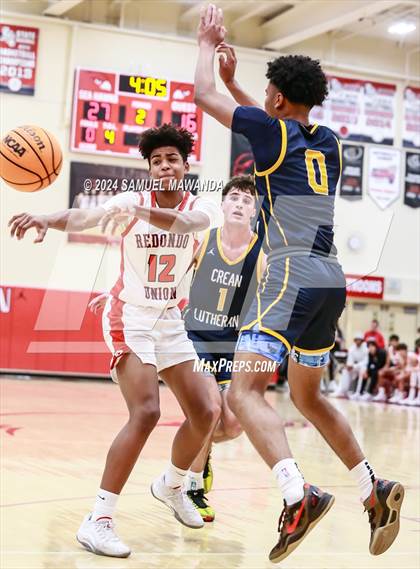 Thumbnail 2 in Redondo Union vs Crean Lutheran (Take Flight Challenge) photogallery.
