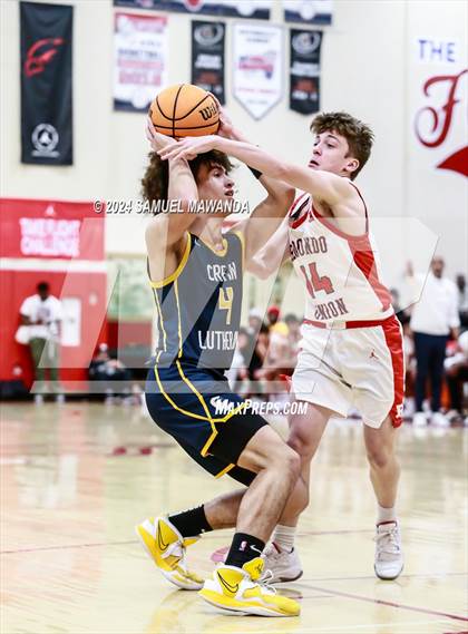 Thumbnail 2 in Redondo Union vs Crean Lutheran (Take Flight Challenge) photogallery.