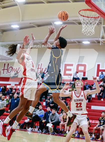 Thumbnail 2 in Redondo Union vs Crean Lutheran (Take Flight Challenge) photogallery.