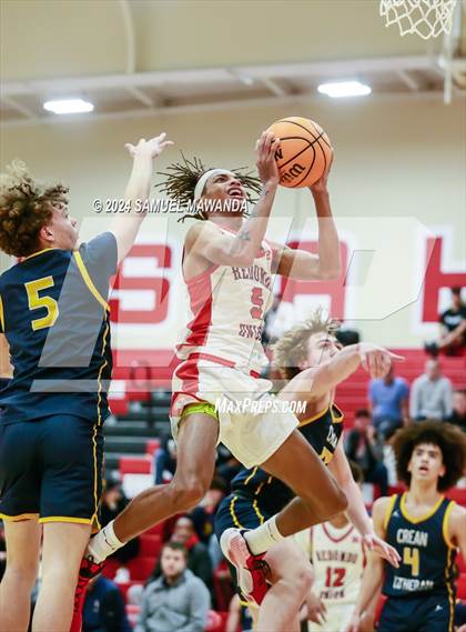 Thumbnail 1 in Redondo Union vs Crean Lutheran (Take Flight Challenge) photogallery.