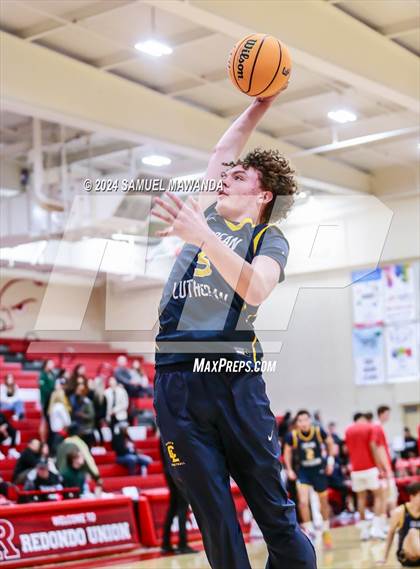 Thumbnail 1 in Redondo Union vs Crean Lutheran (Take Flight Challenge) photogallery.