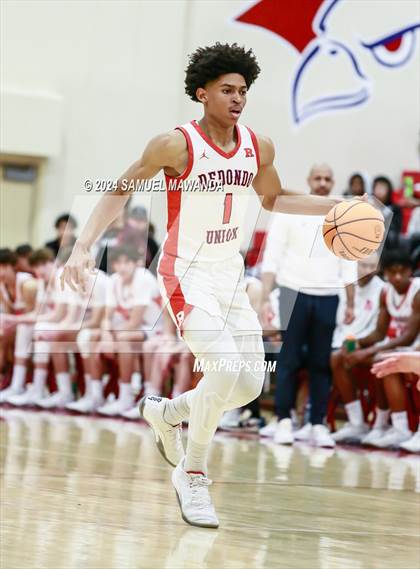 Thumbnail 1 in Redondo Union vs Crean Lutheran (Take Flight Challenge) photogallery.