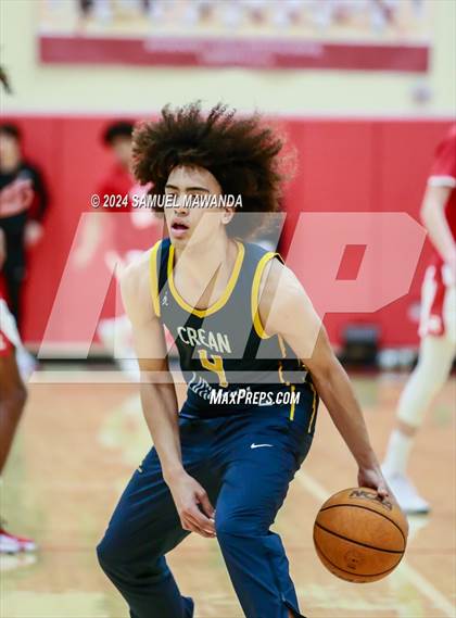 Thumbnail 1 in Redondo Union vs Crean Lutheran (Take Flight Challenge) photogallery.