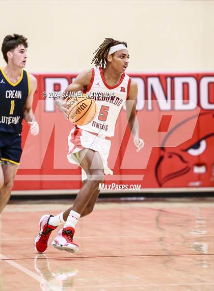 Thumbnail 2 in Redondo Union vs Crean Lutheran (Take Flight Challenge) photogallery.