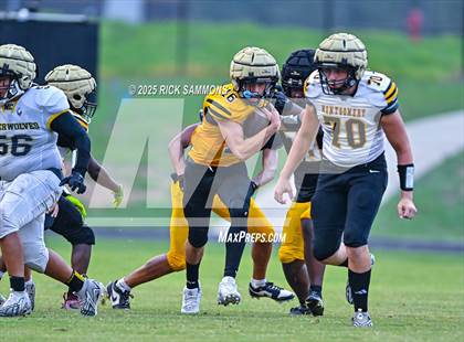 Thumbnail 1 in Montgomery Central vs Forest Hills (Scrimmage) photogallery.