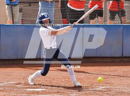 Thumbnail 3 in Oasis Academy vs Pahranagat Valley (NIAA 1A State Playoffs) photogallery.