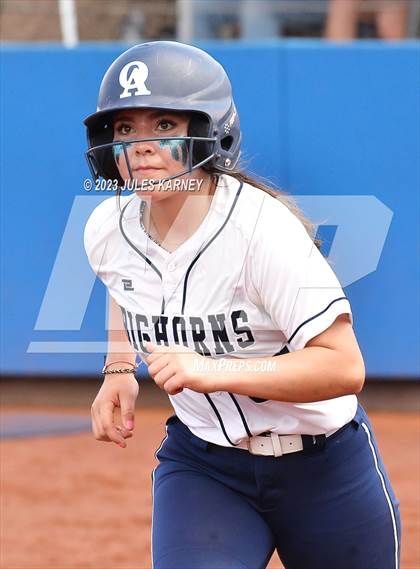 Thumbnail 3 in Oasis Academy vs Pahranagat Valley (NIAA 1A State Playoffs) photogallery.