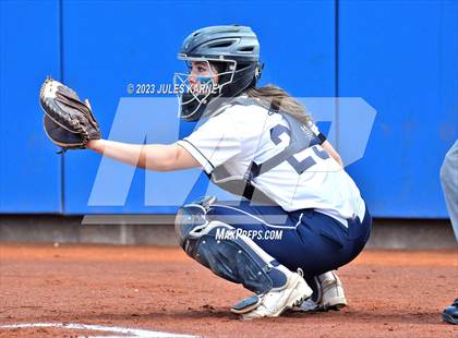 Thumbnail 2 in Oasis Academy vs Pahranagat Valley (NIAA 1A State Playoffs) photogallery.
