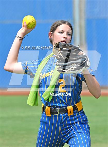 Thumbnail 1 in Oasis Academy vs Pahranagat Valley (NIAA 1A State Playoffs) photogallery.