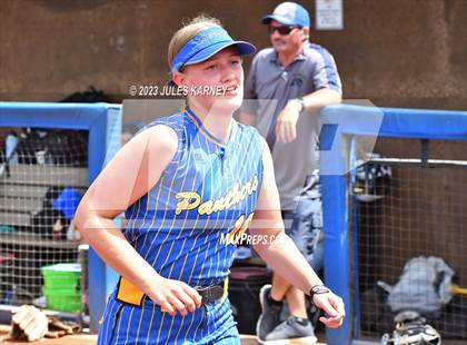 Thumbnail 3 in Oasis Academy vs Pahranagat Valley (NIAA 1A State Playoffs) photogallery.