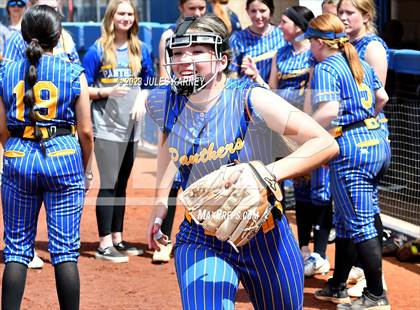 Thumbnail 1 in Oasis Academy vs Pahranagat Valley (NIAA 1A State Playoffs) photogallery.