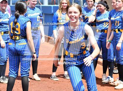 Thumbnail 1 in Oasis Academy vs Pahranagat Valley (NIAA 1A State Playoffs) photogallery.