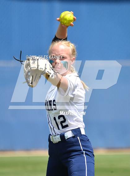 Thumbnail 1 in Oasis Academy vs Pahranagat Valley (NIAA 1A State Playoffs) photogallery.