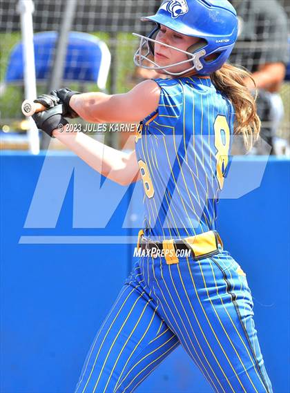 Thumbnail 2 in Oasis Academy vs Pahranagat Valley (NIAA 1A State Playoffs) photogallery.