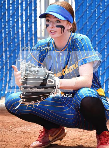 Thumbnail 3 in Oasis Academy vs Pahranagat Valley (NIAA 1A State Playoffs) photogallery.