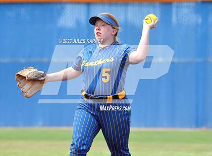 Thumbnail 3 in Oasis Academy vs Pahranagat Valley (NIAA 1A State Playoffs) photogallery.