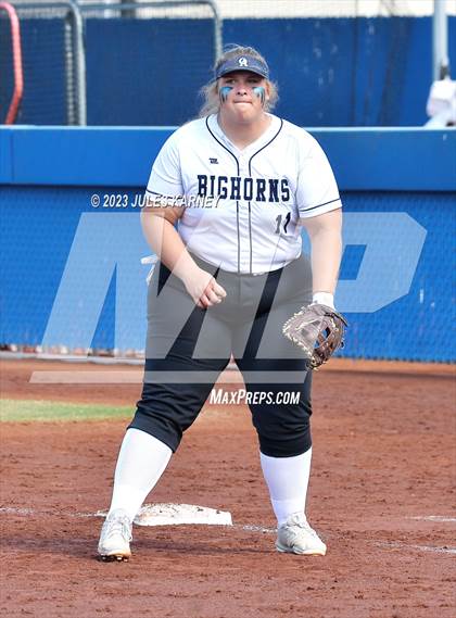 Thumbnail 1 in Oasis Academy vs Pahranagat Valley (NIAA 1A State Playoffs) photogallery.