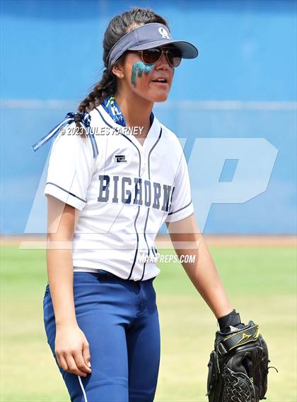 Thumbnail 3 in Oasis Academy vs Pahranagat Valley (NIAA 1A State Playoffs) photogallery.