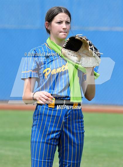 Thumbnail 2 in Oasis Academy vs Pahranagat Valley (NIAA 1A State Playoffs) photogallery.
