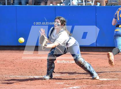 Thumbnail 2 in Oasis Academy vs Pahranagat Valley (NIAA 1A State Playoffs) photogallery.