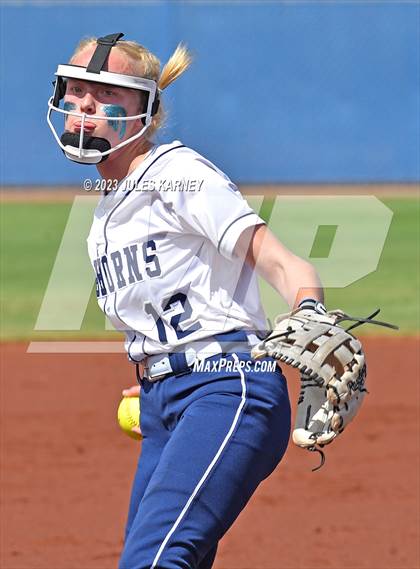 Thumbnail 1 in Oasis Academy vs Pahranagat Valley (NIAA 1A State Playoffs) photogallery.