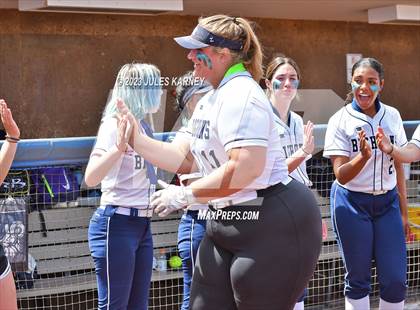 Thumbnail 1 in Oasis Academy vs Pahranagat Valley (NIAA 1A State Playoffs) photogallery.