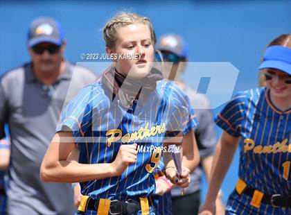 Thumbnail 2 in Oasis Academy vs Pahranagat Valley (NIAA 1A State Playoffs) photogallery.