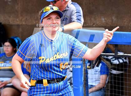 Thumbnail 1 in Oasis Academy vs Pahranagat Valley (NIAA 1A State Playoffs) photogallery.