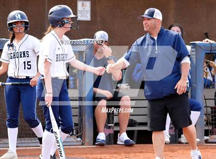 Thumbnail 2 in Oasis Academy vs Pahranagat Valley (NIAA 1A State Playoffs) photogallery.
