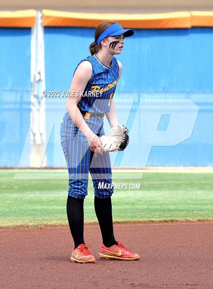 Thumbnail 3 in Oasis Academy vs Pahranagat Valley (NIAA 1A State Playoffs) photogallery.