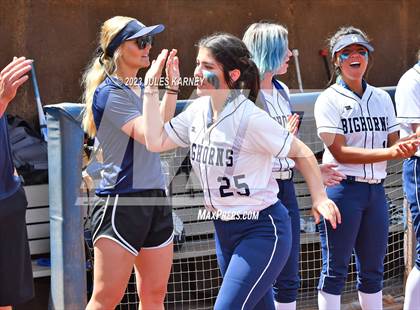Thumbnail 3 in Oasis Academy vs Pahranagat Valley (NIAA 1A State Playoffs) photogallery.