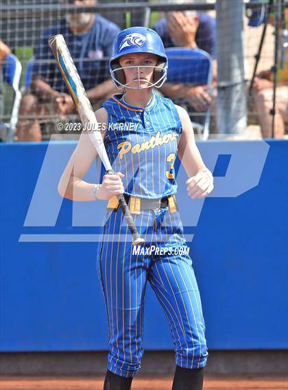 Thumbnail 2 in Oasis Academy vs Pahranagat Valley (NIAA 1A State Playoffs) photogallery.