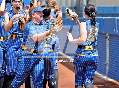 Thumbnail 1 in Oasis Academy vs Pahranagat Valley (NIAA 1A State Playoffs) photogallery.
