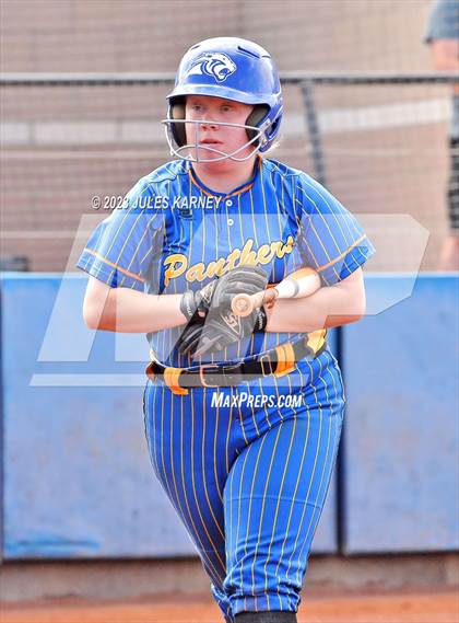 Thumbnail 1 in Oasis Academy vs Pahranagat Valley (NIAA 1A State Playoffs) photogallery.