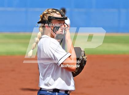 Thumbnail 2 in Oasis Academy vs Pahranagat Valley (NIAA 1A State Playoffs) photogallery.