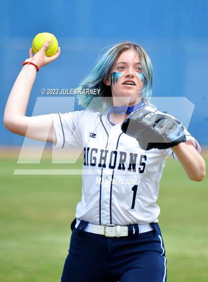 Thumbnail 3 in Oasis Academy vs Pahranagat Valley (NIAA 1A State Playoffs) photogallery.