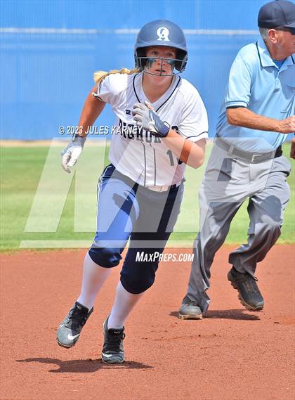 Thumbnail 1 in Oasis Academy vs Pahranagat Valley (NIAA 1A State Playoffs) photogallery.