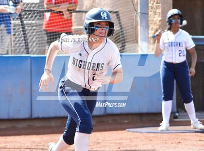 Thumbnail 3 in Oasis Academy vs Pahranagat Valley (NIAA 1A State Playoffs) photogallery.