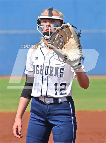 Thumbnail 3 in Oasis Academy vs Pahranagat Valley (NIAA 1A State Playoffs) photogallery.