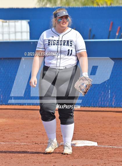 Thumbnail 1 in Oasis Academy vs Pahranagat Valley (NIAA 1A State Playoffs) photogallery.