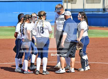 Thumbnail 2 in Oasis Academy vs Pahranagat Valley (NIAA 1A State Playoffs) photogallery.