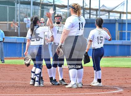 Thumbnail 3 in Oasis Academy vs Pahranagat Valley (NIAA 1A State Playoffs) photogallery.