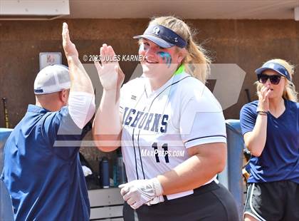 Thumbnail 2 in Oasis Academy vs Pahranagat Valley (NIAA 1A State Playoffs) photogallery.