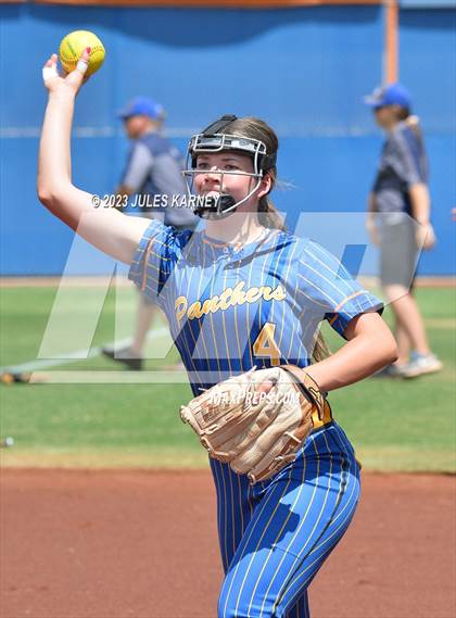 Thumbnail 3 in Oasis Academy vs Pahranagat Valley (NIAA 1A State Playoffs) photogallery.